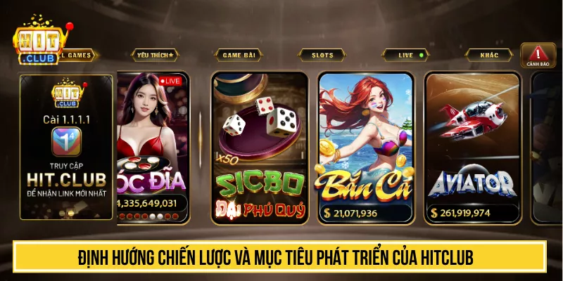 Giới Thiệu Hitclub Nền Tảng Cá Cược Trực Tuyến #1 Châu Á Định hướng chiến lược và mục tiêu phát triển của HITCLUB