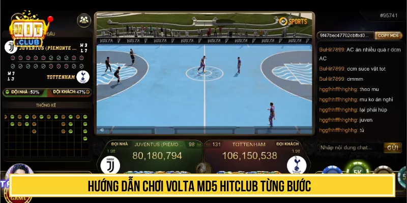 Hướng dẫn chơi Volta MD5 HITCLUB từng bước