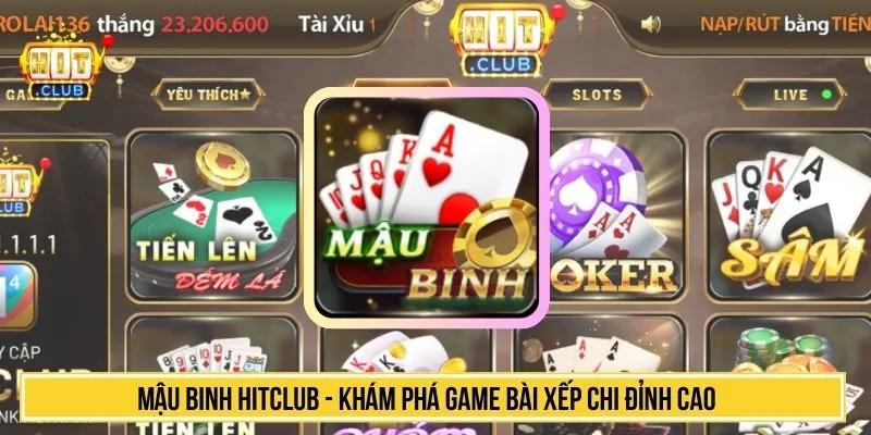 Mậu Binh HITCLUB Khám Phá Game Bài Xếp Chi Đỉnh Cao mậu binh HITCLUB