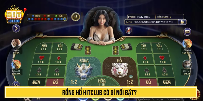 Rồng Hổ HITCLUB Siêu Hot Thưởng Cao Đẳng Cấp Nhất Rồng Hổ HITCLUB có gì nổi bật?